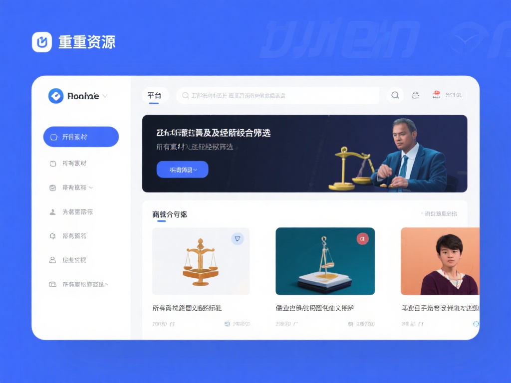 此外，平台注重资源的合法性，所有素材均经过严格筛选