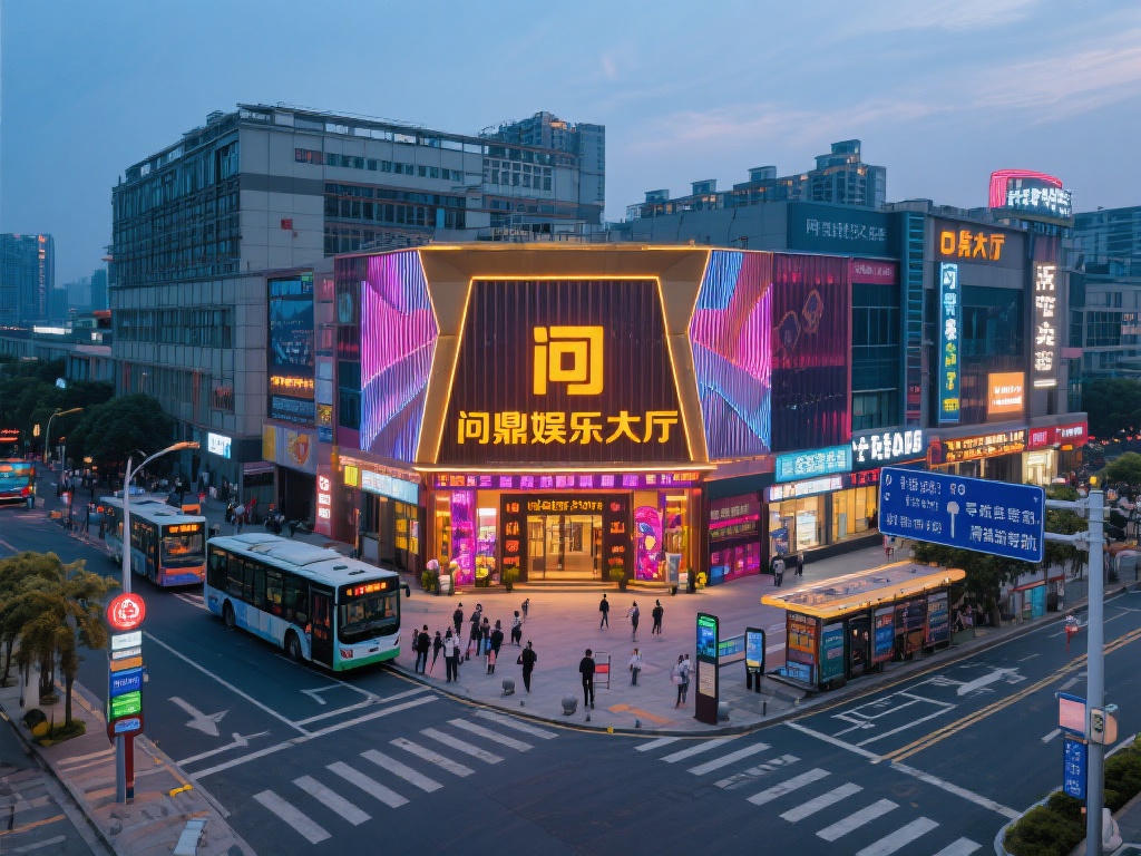 此外，问鼎娱乐大厅所在的区域交通网络发达，周边有多